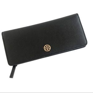 Tory Burch Robinson Slim Wallet